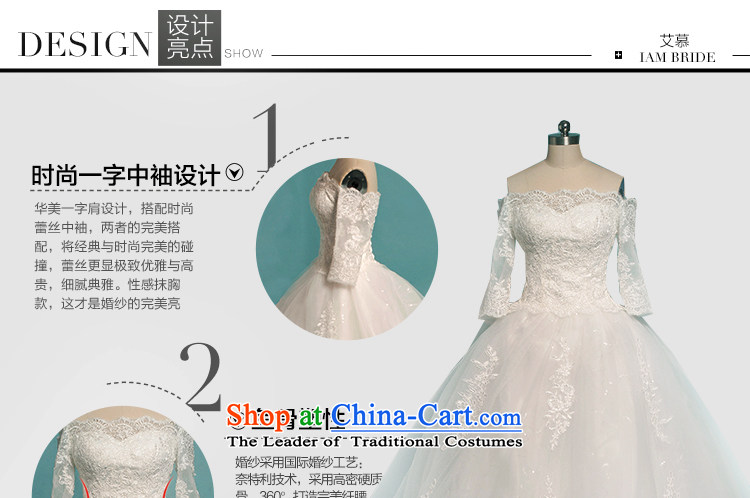 The wedding dresses HIV autumn 2015 new spirit river Korean lace long tail of a field of 60 cm Sau San wedding shoulder trailing M picture, prices, brand platters! The elections are supplied in the national character of distribution, so action, buy now enjoy more preferential! As soon as possible.