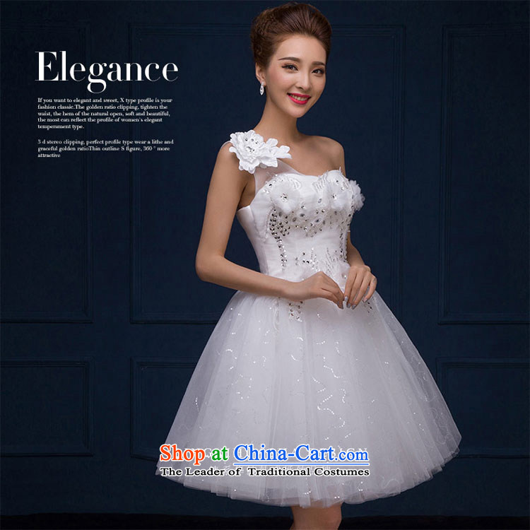 The feelings of Chinese New Year 2015 yarn marriages wedding dresses Dress Short stylish small dress autumn and winter female white XL Photo, prices, brand platters! The elections are supplied in the national character of distribution, so action, buy now enjoy more preferential! As soon as possible.