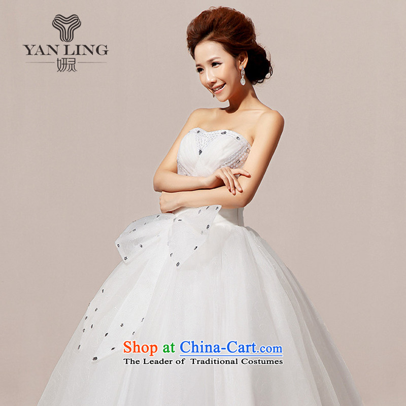 Charlene Choi Ling 2015 new wedding dresses wedding anointed chest Korean wedding dress sweet HS239 S, Charlene Choi spirit has been pressed shopping on the Internet