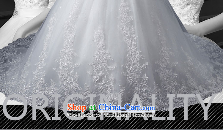 The leading edge of the new summer 2015, Lily of the word shoulder tail wedding alignment with chest wedding Korean-style luxury in cuff tail wedding video thin lace marriages bon bon skirt white tailor advanced custom image, prices, brand platters! The elections are supplied in the national character of distribution, so action, buy now enjoy more preferential! As soon as possible.