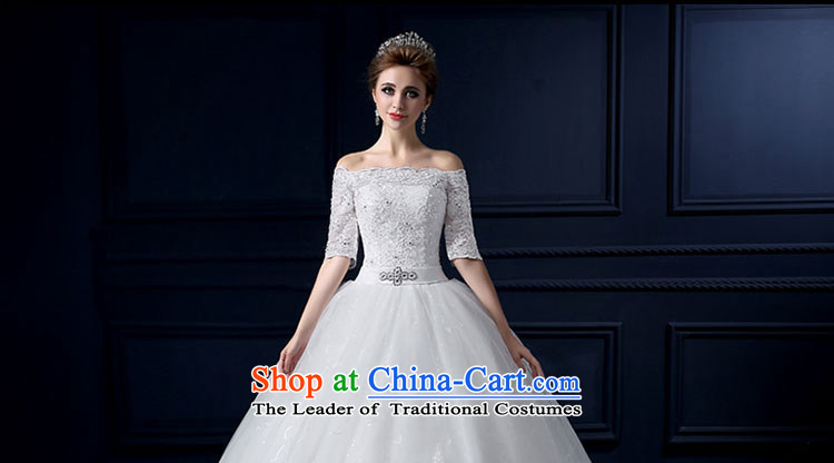 The leading edge of the new summer 2015, Lily of the word shoulder tail wedding alignment with chest wedding Korean-style luxury in cuff tail wedding video thin lace marriages bon bon skirt white tailor advanced custom image, prices, brand platters! The elections are supplied in the national character of distribution, so action, buy now enjoy more preferential! As soon as possible.