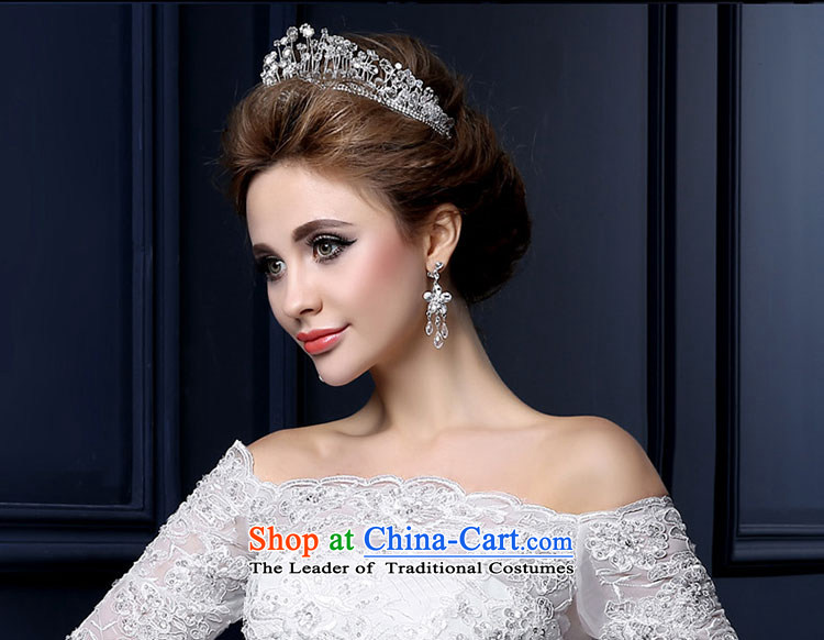 The leading edge of the new summer 2015, Lily of the word shoulder tail wedding alignment with chest wedding Korean-style luxury in cuff tail wedding video thin lace marriages bon bon skirt white tailor advanced custom image, prices, brand platters! The elections are supplied in the national character of distribution, so action, buy now enjoy more preferential! As soon as possible.