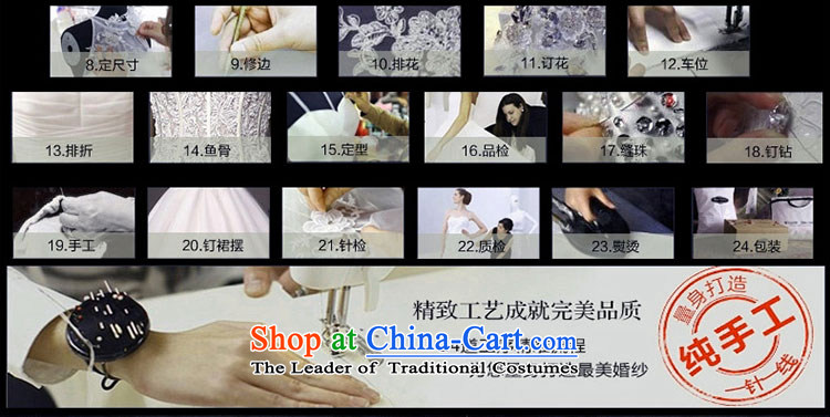 The leading edge of the new summer 2015, Lily of the word shoulder tail wedding alignment with chest wedding Korean-style luxury in cuff tail wedding video thin lace marriages bon bon skirt white tailor advanced custom image, prices, brand platters! The elections are supplied in the national character of distribution, so action, buy now enjoy more preferential! As soon as possible.