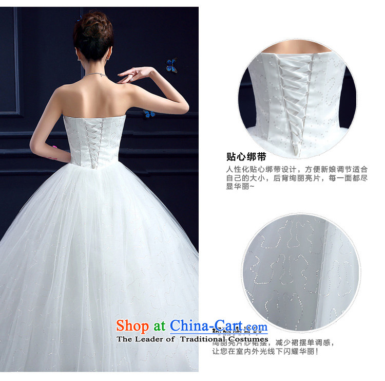 Honeymoon bride 2015 Summer wedding dresses new bride to align graphics thin Sau San diamond anointed chest lace on chip wedding white picture, prices, S brand platters! The elections are supplied in the national character of distribution, so action, buy now enjoy more preferential! As soon as possible.