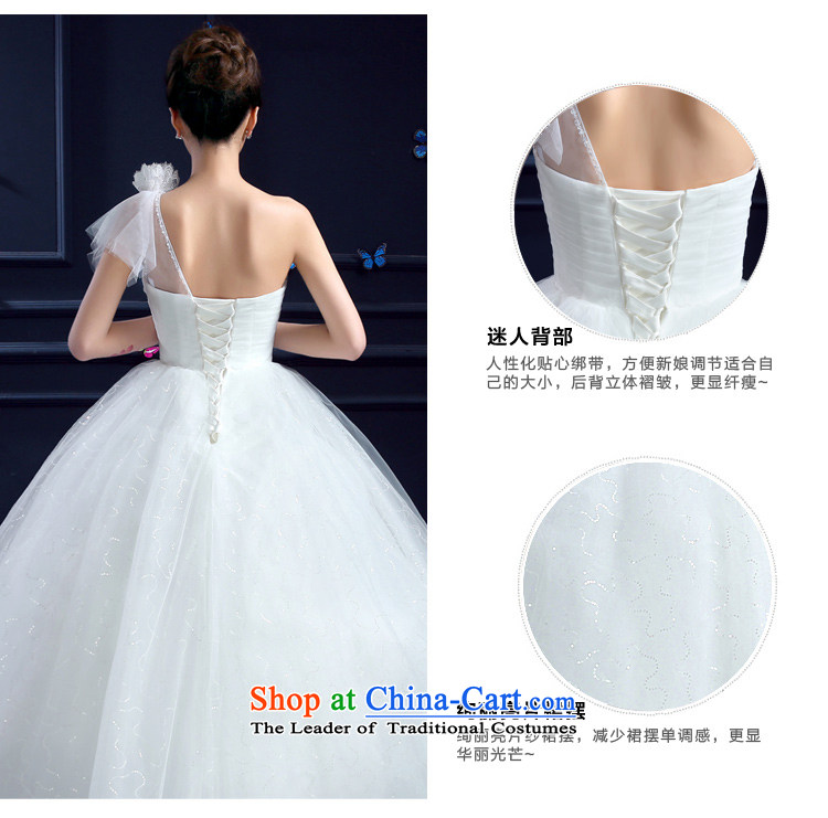 Honeymoon bride 2015 NEW Summer Wedding Korean fashion shoulder flowers to align the wedding canopy Princess Chulabhorn wedding strap white L picture, prices, brand platters! The elections are supplied in the national character of distribution, so action, buy now enjoy more preferential! As soon as possible.