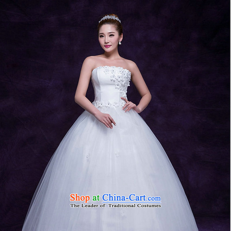 Optimize Video White gauze marriages wedding dresses and chest to Foutune of video thin flowers wedding dm5103 simple white XXL, optimize Philip Wong , , , shopping on the Internet