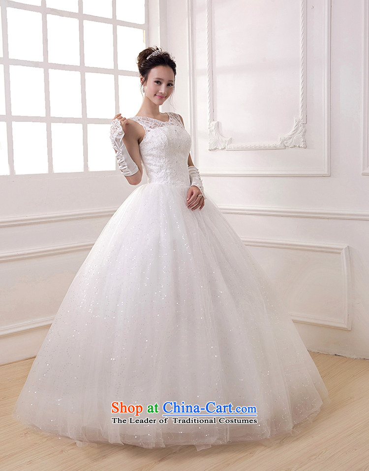 There is also optimized 8D wedding dresses 2015 new Korean brides stylish wedding video thin engraving to align the tie of Sau San dm4102 White XL Photo, prices, brand platters! The elections are supplied in the national character of distribution, so action, buy now enjoy more preferential! As soon as possible.