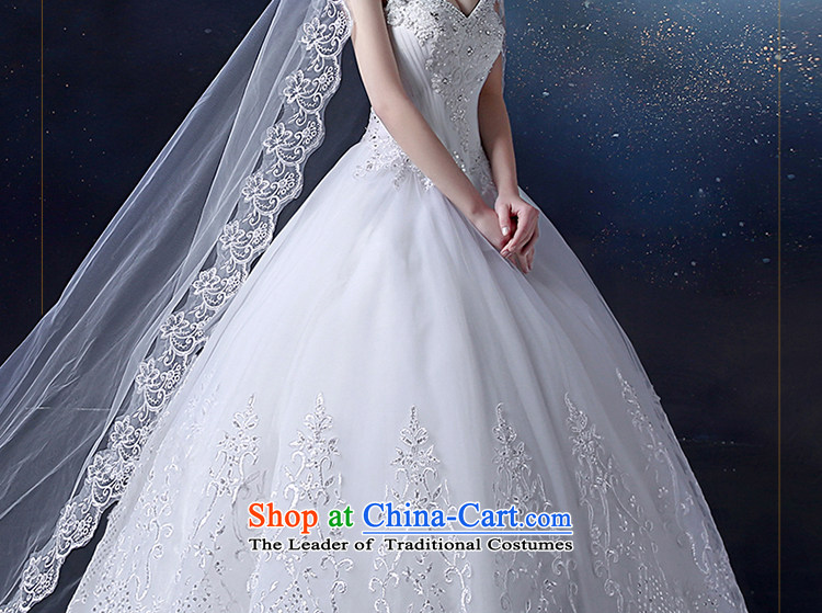 The Holy her wedding dress 2015 new 2 to align the shoulder drill water white continental Princess Ms. skirt larger marriage wedding dresses White M picture, prices, brand platters! The elections are supplied in the national character of distribution, so action, buy now enjoy more preferential! As soon as possible.