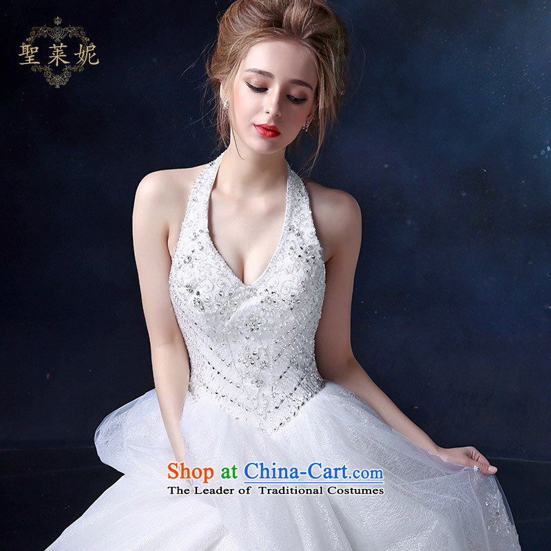 The Holy her wedding dress 2015 new continental retro-Top Loin video thin too large, married to align to wedding dresses white S, holy her sheng lai ni) ( , , , shopping on the Internet