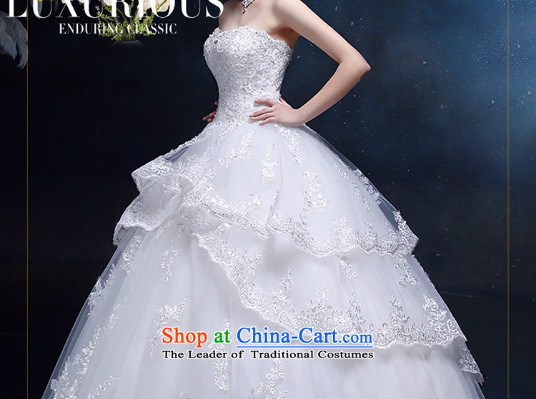 The Holy her wedding dresses new larger continental retro palace cake skirt white marriages, large wedding dress white L picture, prices, brand platters! The elections are supplied in the national character of distribution, so action, buy now enjoy more preferential! As soon as possible.