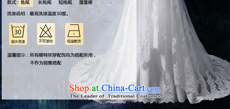 The leading edge of the Formosa lily wedding dresses 2015 new autumn and winter and chest crowsfoot wedding Korean lace graphics package and a crowsfoot small thin tail marriages stylish straps wedding white L picture, prices, brand platters! The elections are supplied in the national character of distribution, so action, buy now enjoy more preferential! As soon as possible.