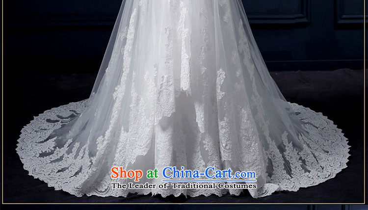 The leading edge of the Formosa lily wedding dresses 2015 new autumn and winter and chest crowsfoot wedding Korean lace graphics package and a crowsfoot small thin tail marriages stylish straps wedding white L picture, prices, brand platters! The elections are supplied in the national character of distribution, so action, buy now enjoy more preferential! As soon as possible.