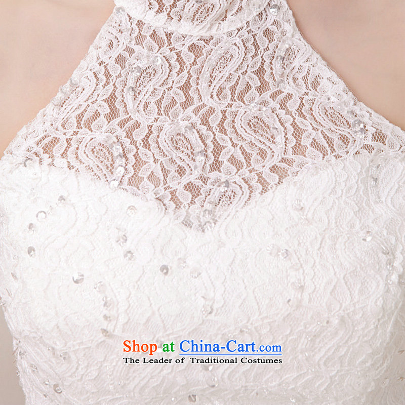 There is also optimized 8D wedding dresses new 2015 White Lace align to bind with hanging Foutune of bride sweet graphics thin also stylish dm3101 White M yet princess optimized color 8D , , , shopping on the Internet