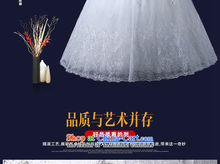 The Holy her wedding dress 2015 new Korean sweet Top Loin of large stylish lace shoulders Ms. white video thin wedding White M pictures, prices, brand platters! The elections are supplied in the national character of distribution, so action, buy now enjoy more preferential! As soon as possible.