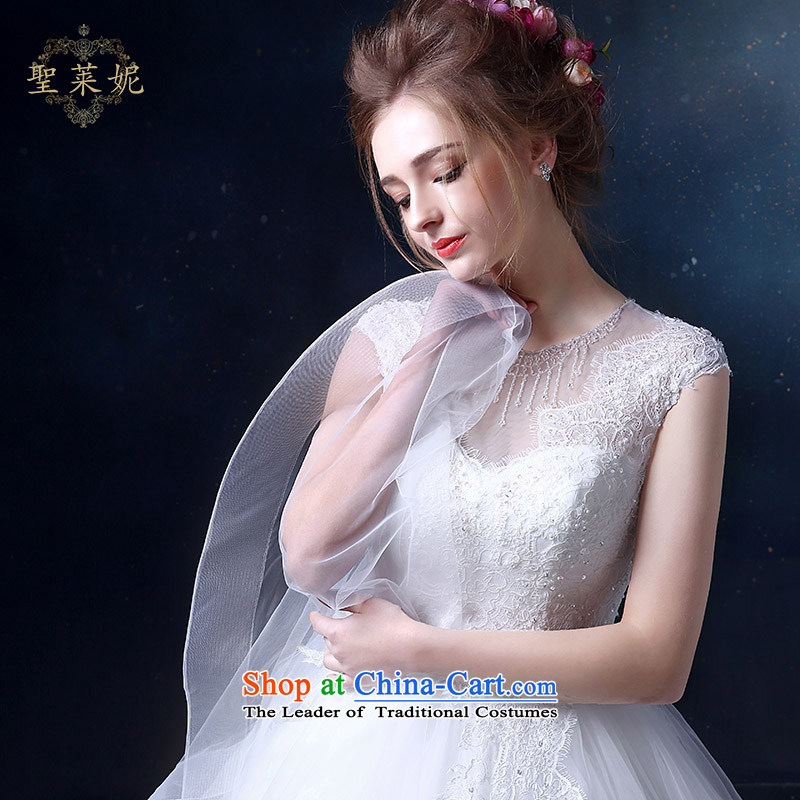 The Holy her wedding dresses Summer 2015 new larger holy her custom shoulders lace V-Neck marriages wedding dresses, white , sanctify skirt her lai ni) sheng , , , shopping on the Internet