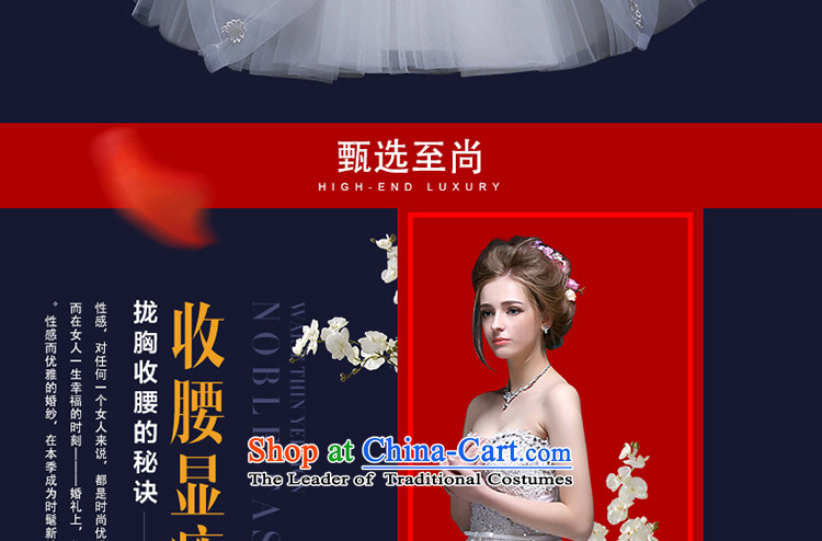 The Holy her wedding dress 2015 new larger European-style boutique and wrinkle Ms. petticoats white customization marriage wedding dresses White M picture, prices, brand platters! The elections are supplied in the national character of distribution, so action, buy now enjoy more preferential! As soon as possible.