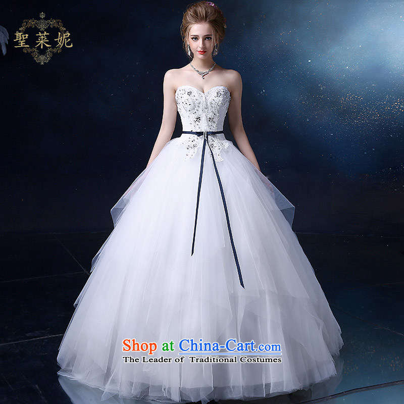The Holy her wedding dress 2015 new anointed chest wedding irregular petticoats continental style, large custom wedding dresses white L, holy her sheng lai ni) ( , , , shopping on the Internet