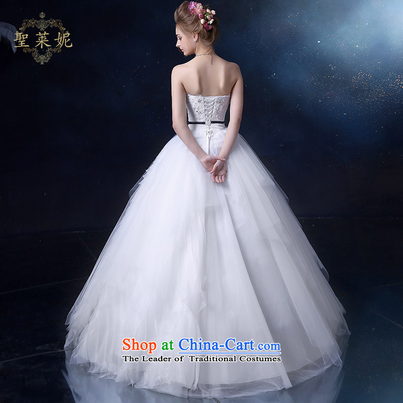 The Holy her wedding dress 2015 new anointed chest wedding irregular petticoats continental style, large custom wedding dresses white L, holy her sheng lai ni) ( , , , shopping on the Internet