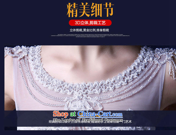 The Holy her wedding dress 2015 Spring/Summer new Korean Word format your shoulders to customize the bride video thin women shoulders wedding white picture, prices, S brand platters! The elections are supplied in the national character of distribution, so action, buy now enjoy more preferential! As soon as possible.