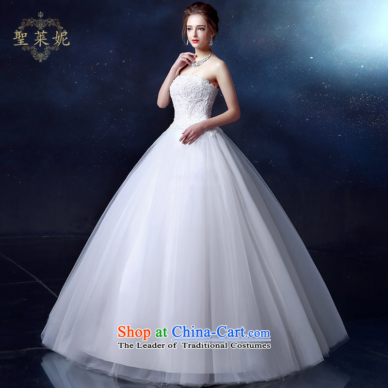 The Holy her wedding dress Korean sweet Princess Classic wiping the Chest) Marriages wedding dresses video large Ms. thin white M holy, custom ni (lai ni) sheng , , , shopping on the Internet