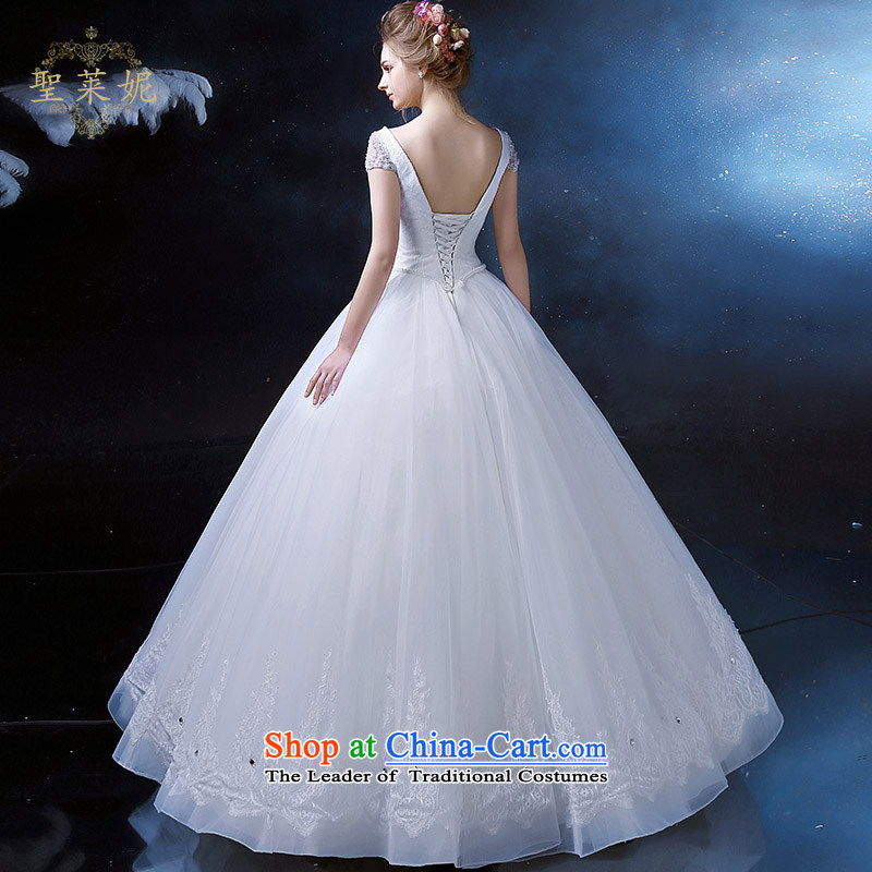 The Holy her wedding dress 2015 Continental retro princess skirt larger custom bride flower Ms. petticoats wedding dresses White M holy her sheng lai ni) ( , , , shopping on the Internet