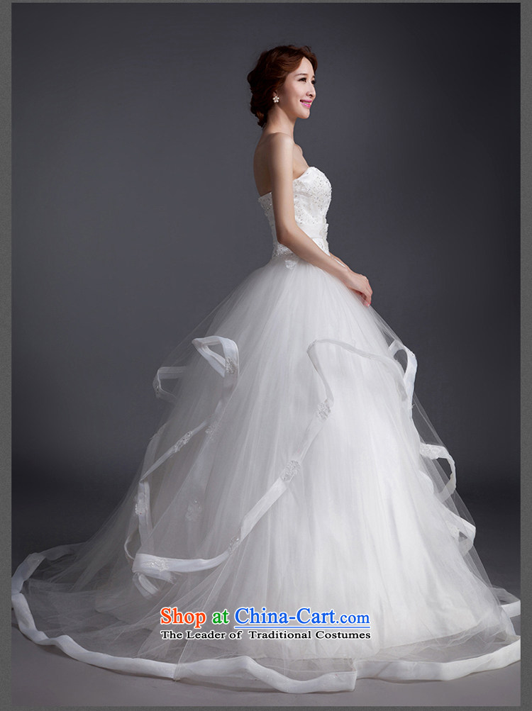 Charlene Choi Ling 2015 new wedding dresses and elegant reminiscent of the breast tissue lace diamond align to winter customizable White XXL pictures wedding, prices, brand platters! The elections are supplied in the national character of distribution, so action, buy now enjoy more preferential! As soon as possible.