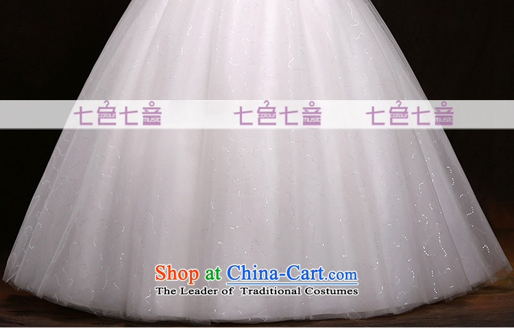 7 7 color tone 2015 wedding dresses new Summer Wedding bride Korea pregnant women Layout Align to larger fields shoulder wedding  pictures XXL H057 white, prices, brand platters! The elections are supplied in the national character of distribution, so action, buy now enjoy more preferential! As soon as possible.