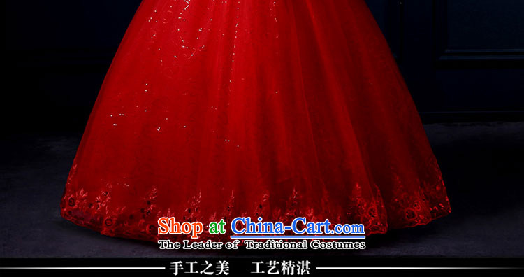 The leading edge of the Formosa lily wedding dresses 2015 new autumn and winter field shoulder wedding Korean lace shoulders wedding red marriages bon bon skirt large graphics skinny tail red XXL picture, prices, brand platters! The elections are supplied in the national character of distribution, so action, buy now enjoy more preferential! As soon as possible.