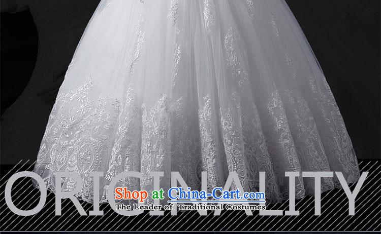 The leading edge of the Formosa lily wedding dresses new Word 2015 winter your shoulders to wedding Korean lace anointed chest wedding marriages bon bon skirt sweet straps for larger trailing white M picture, prices, brand platters! The elections are supplied in the national character of distribution, so action, buy now enjoy more preferential! As soon as possible.