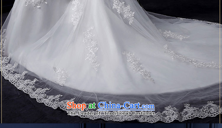 The leading edge of the Formosa lily wedding dresses new 2015 autumn and winter Korean lace crowsfoot wedding packages and small drag Sau San Mei Chest anointed graphics thin crowsfoot marriages yarn bon bon skirt white S picture, prices, brand platters! The elections are supplied in the national character of distribution, so action, buy now enjoy more preferential! As soon as possible.