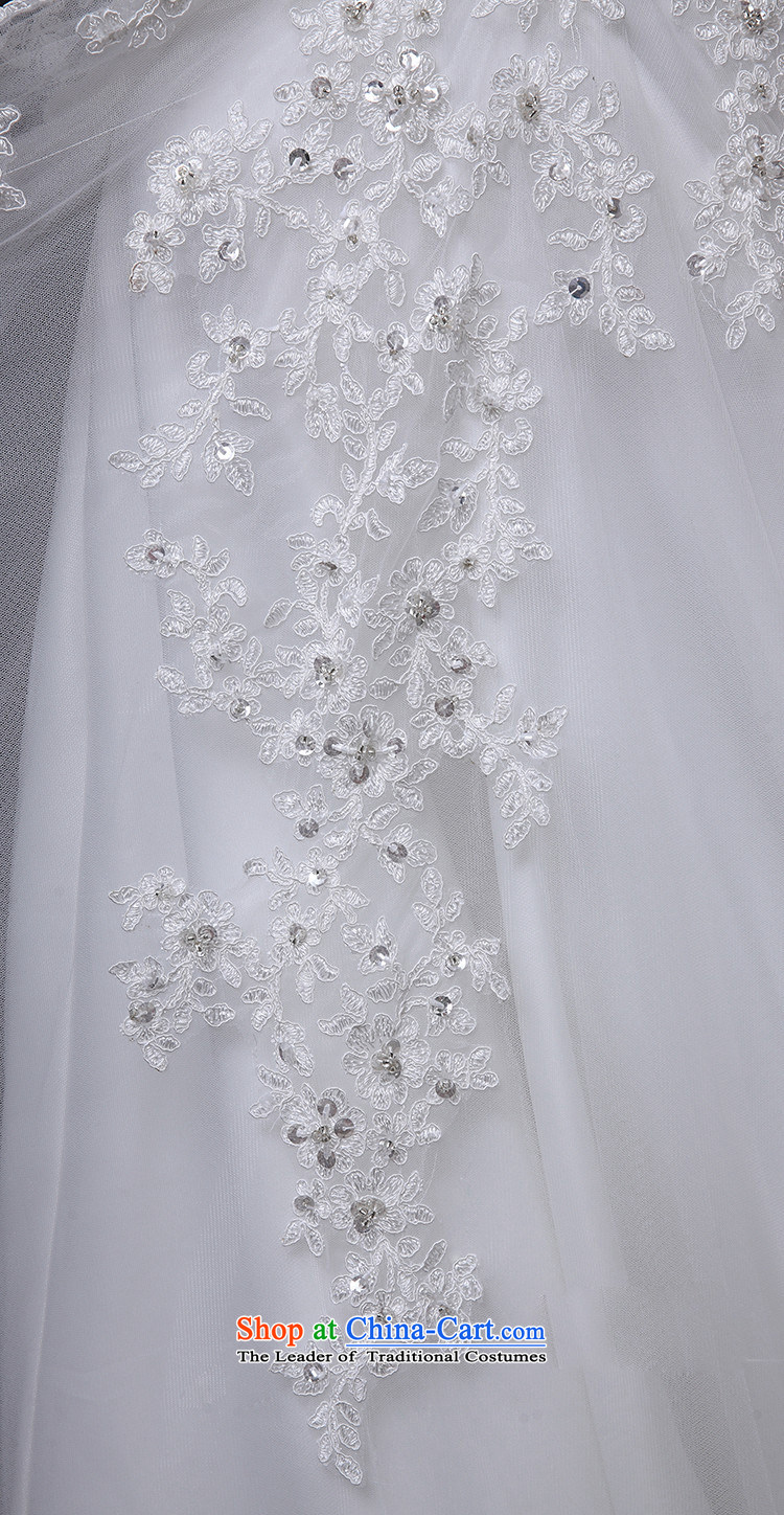 2015 bride quality custom word shoulder and chest straps spring wedding dresses red stylish long tail luxury yarn, bride photography white pictures, drag 100CM price, brand platters! The elections are supplied in the national character of distribution, so action, buy now enjoy more preferential! As soon as possible.