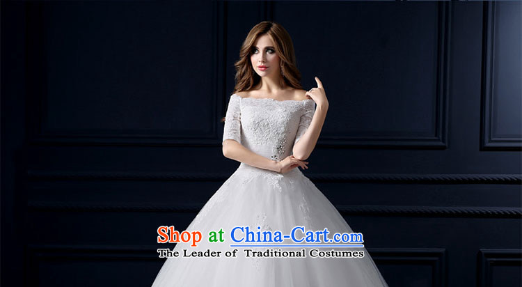 The leading edge of the Formosa lily wedding dresses new 2015 autumn and winter Korean word shoulder wedding video thin lace align to wedding marriages large wedding pregnant women custom bon bon white S picture, prices, brand platters! The elections are supplied in the national character of distribution, so action, buy now enjoy more preferential! As soon as possible.