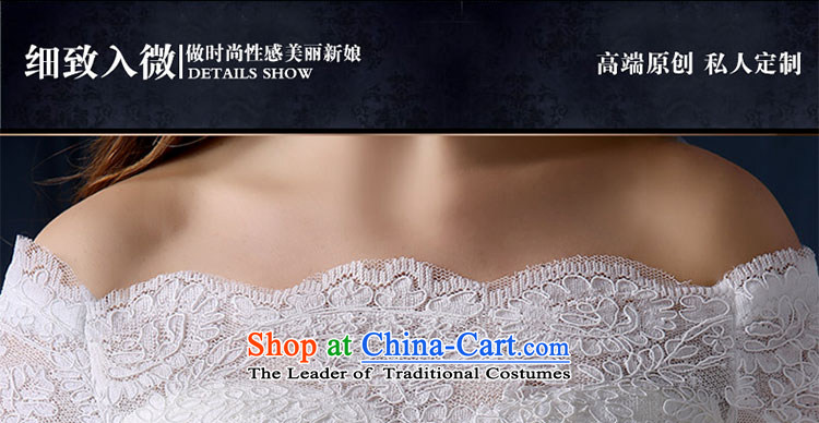 The leading edge of the Formosa lily wedding dresses new 2015 autumn and winter Korean word shoulder wedding video thin lace align to wedding marriages large wedding pregnant women custom bon bon white S picture, prices, brand platters! The elections are supplied in the national character of distribution, so action, buy now enjoy more preferential! As soon as possible.