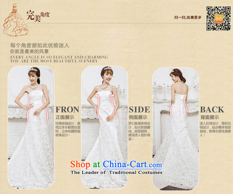 Honeymoon bride 2015 new products wedding dresses Korean wedding dreams of Sau San crowsfoot lace trailing white wedding pictures, prices, XL brand platters! The elections are supplied in the national character of distribution, so action, buy now enjoy more preferential! As soon as possible.