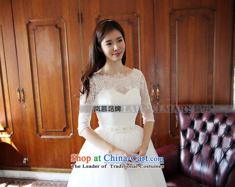 The sponsors of the original new Word designer brands shoulder lace long-sleeved package wedding ceremony bride shoulder yarn XL( pure white breast 95/ waist79) Picture, prices, brand platters! The elections are supplied in the national character of distribution, so action, buy now enjoy more preferential! As soon as possible.