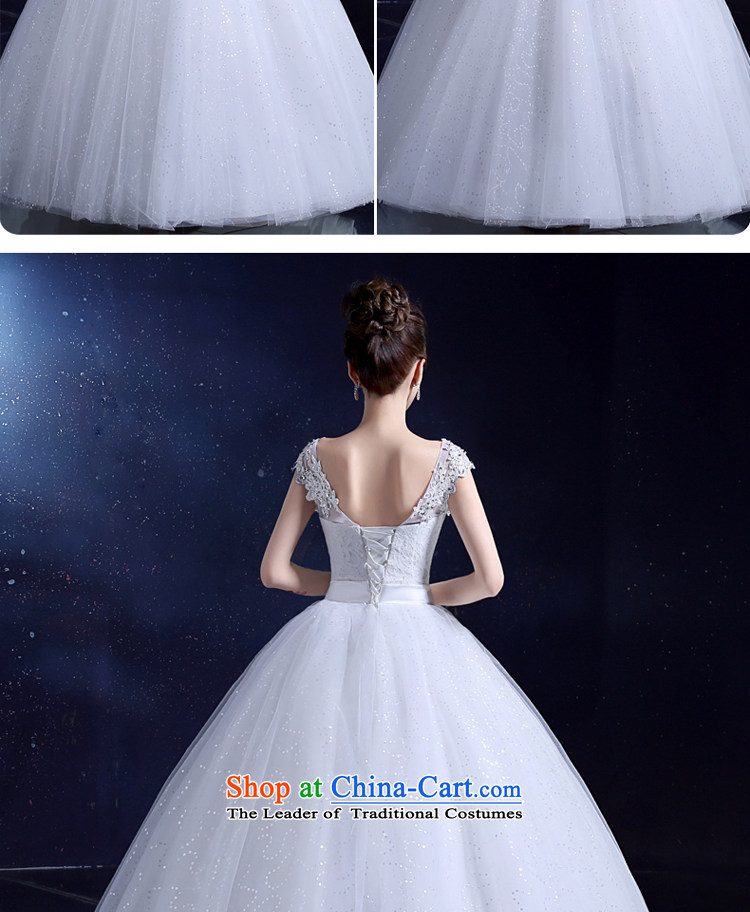 2015 Korean bridal dresses wedding dresses summer marriage bows shoulders to align the large number of field shoulder lace Diamond White L picture, prices, brand platters! The elections are supplied in the national character of distribution, so action, buy now enjoy more preferential! As soon as possible.