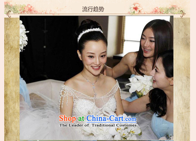 El drunken Yi Mei bride wedding dresses new stylish Summer 2015 Korean Li Siu Ro stars of the same luxurious wedding tail custom large luxurious wedding pregnant women (custom) XL Photo pregnant women, prices, brand platters! The elections are supplied in the national character of distribution, so action, buy now enjoy more preferential! As soon as possible.