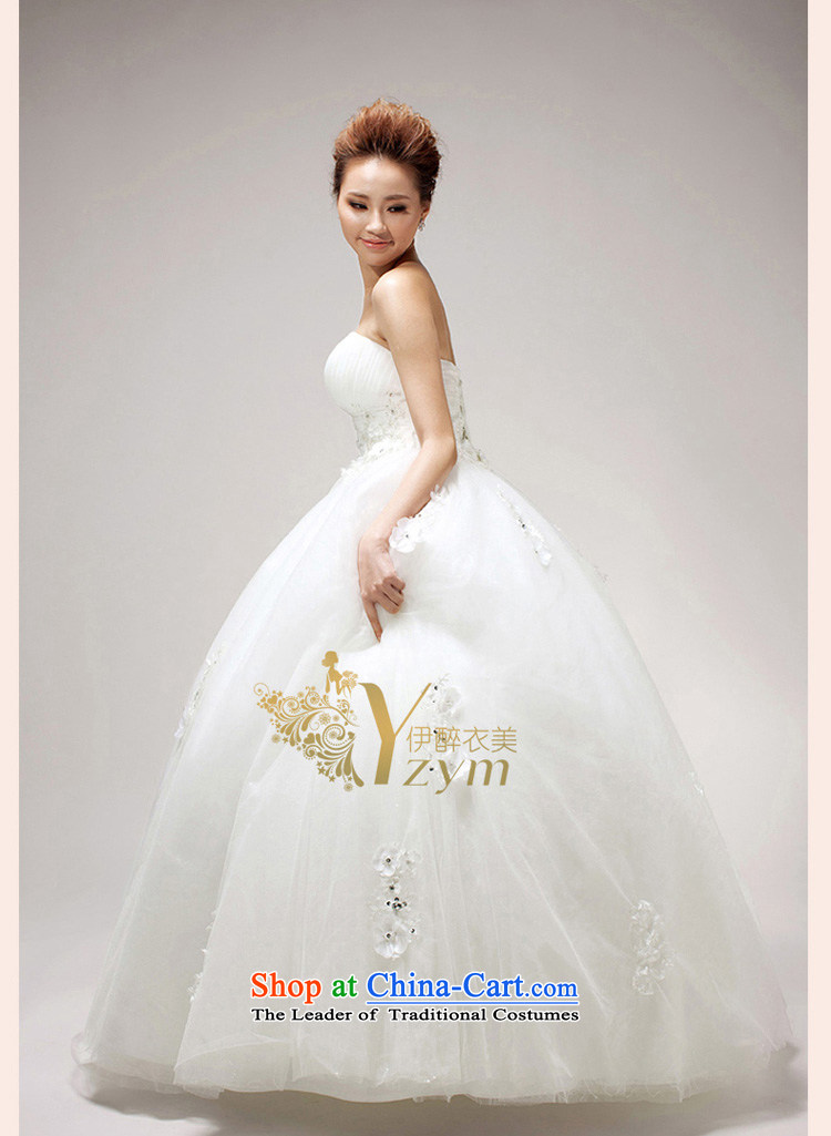 El drunken Yi Mei pregnant women Wedding 2015 Summer new bride large Fat MM Korean alignment with chest wedding marriage bride wedding dresses lace white S pictures, drill price, brand platters! The elections are supplied in the national character of distribution, so action, buy now enjoy more preferential! As soon as possible.