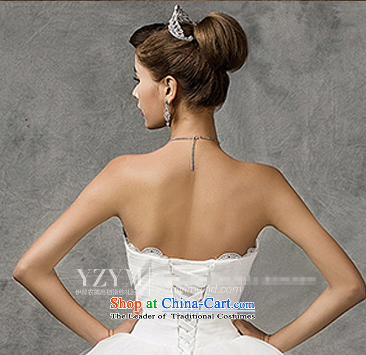 El drunken American wedding dresses Yi New anointed chest wedding Bridal Suite 2015 a multi-pass word spring wedding shoulder long-sleeved wedding code more mm thick trailing + + small jacket (requires style please note) M picture, prices, brand platters! The elections are supplied in the national character of distribution, so action, buy now enjoy more preferential! As soon as possible.