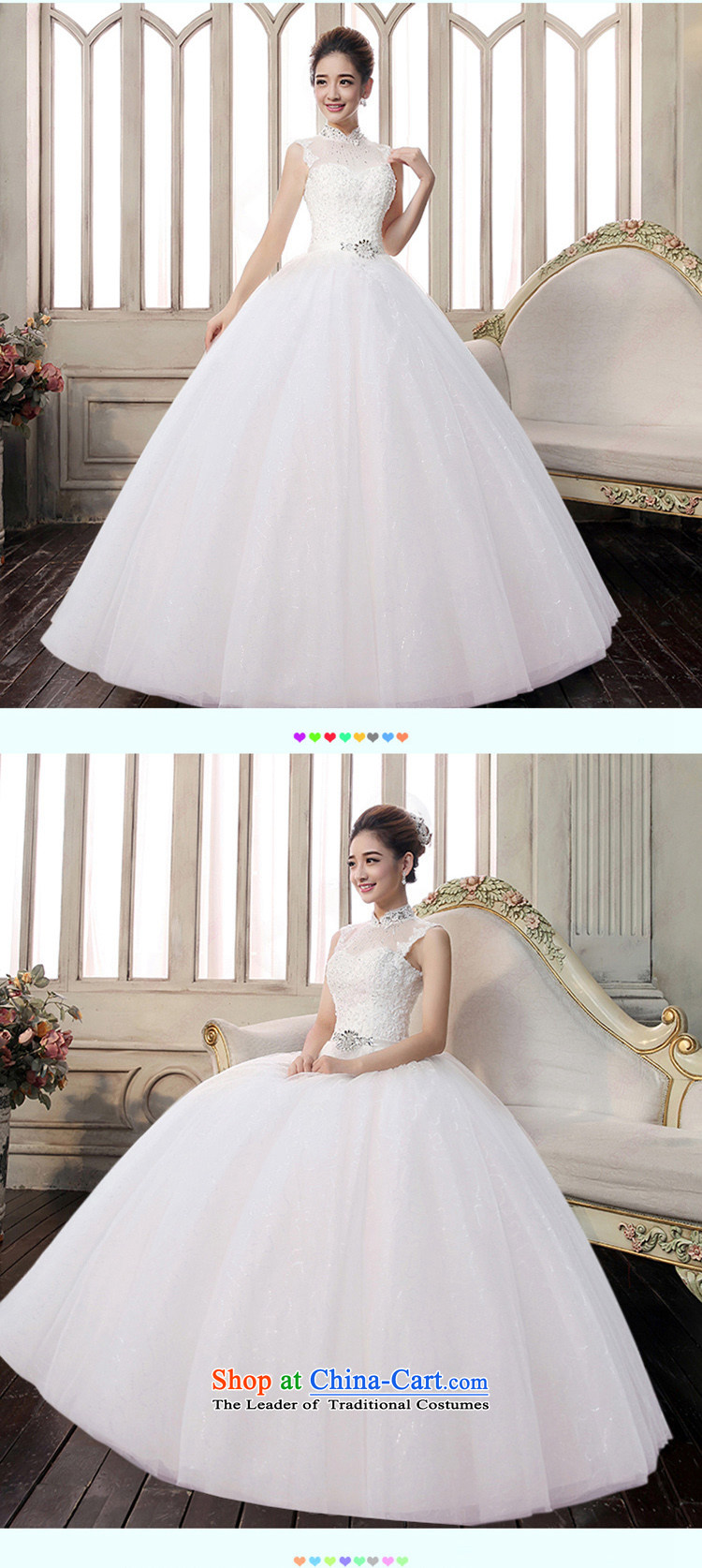 The leading edge of the wedding dresses Day 2015 autumn and winter new Korean word package your shoulders to wedding 1611 White M 2.0 ft waist picture, prices, brand platters! The elections are supplied in the national character of distribution, so action, buy now enjoy more preferential! As soon as possible.