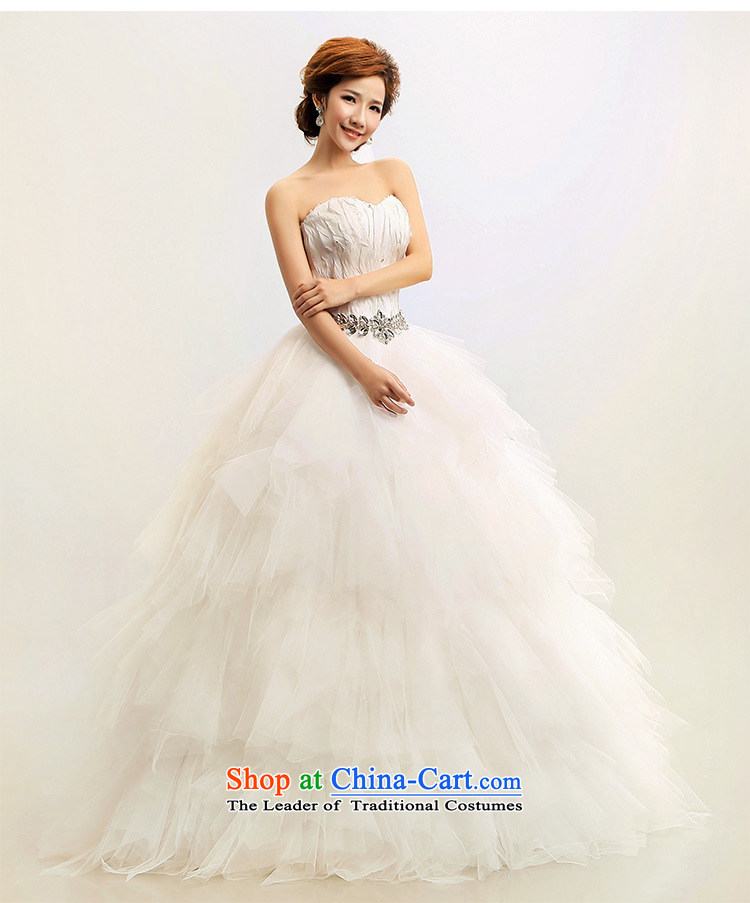 There is also a grand new optimized Korean Korean feather anointed chest Princess Bride marriage wedding dresses xs1024 m White M picture, prices, brand platters! The elections are supplied in the national character of distribution, so action, buy now enjoy more preferential! As soon as possible.