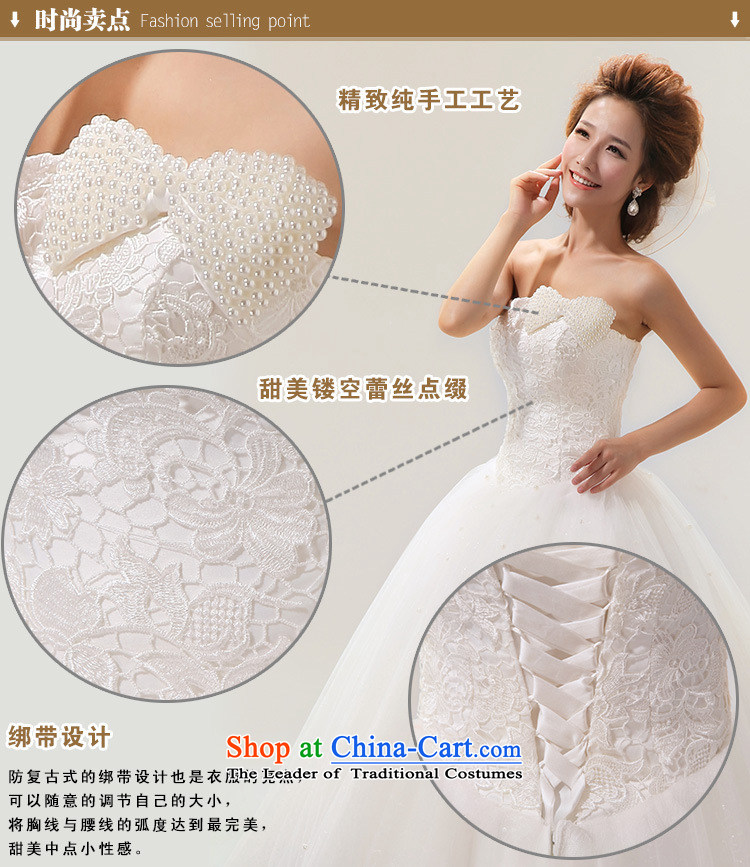 There is also optimized 8D spring and summer wedding dresses new marriages stylish anointed chest lace to align the minimalist Korean skirt female xs1025 bon bon m White XL Photo, prices, brand platters! The elections are supplied in the national character of distribution, so action, buy now enjoy more preferential! As soon as possible.