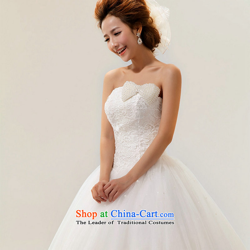There is also optimized 8D spring and summer wedding dresses new marriages stylish anointed chest lace to align the minimalist Korean skirt female xs1025 bon bon m White XL, yet optimized color 8D , , , shopping on the Internet