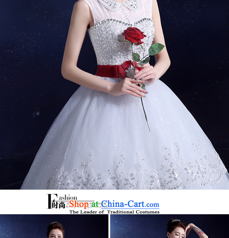 Wedding dress bride wedding dress uniform Korea bows 2015 wedding dress white summer to align the large Diamond White L picture, prices, brand platters! The elections are supplied in the national character of distribution, so action, buy now enjoy more preferential! As soon as possible.