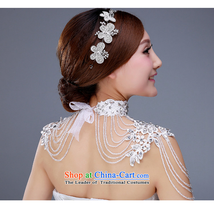 Marriages shoulder link Jewelry marry kit two necklaces and ornaments was adorned with water drilling wedding dresses accessories shoulder international hair accessories picture, prices, brand platters! The elections are supplied in the national character of distribution, so action, buy now enjoy more preferential! As soon as possible.