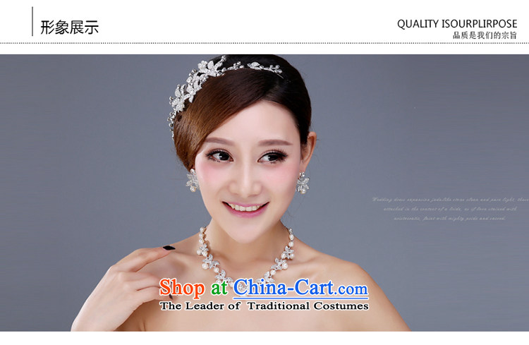 The bride crown three Kit Head Ornaments won wedding Jewelry Ornaments yarn hair accessories necklaces earrings wedding accessories female 3-piece set picture, prices, brand platters! The elections are supplied in the national character of distribution, so action, buy now enjoy more preferential! As soon as possible.
