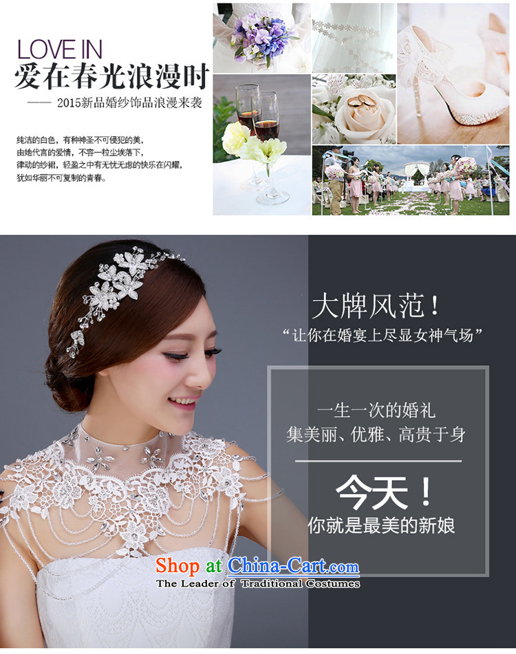 Wedding dress accessories bride Head Ornaments ornaments wedding Korean-style water drilling hair accessories wedding dress was adorned with shoulder chain link shoulder, the price and the brand image of Platters! The elections are supplied in the national character of distribution, so action, buy now enjoy more preferential! As soon as possible.