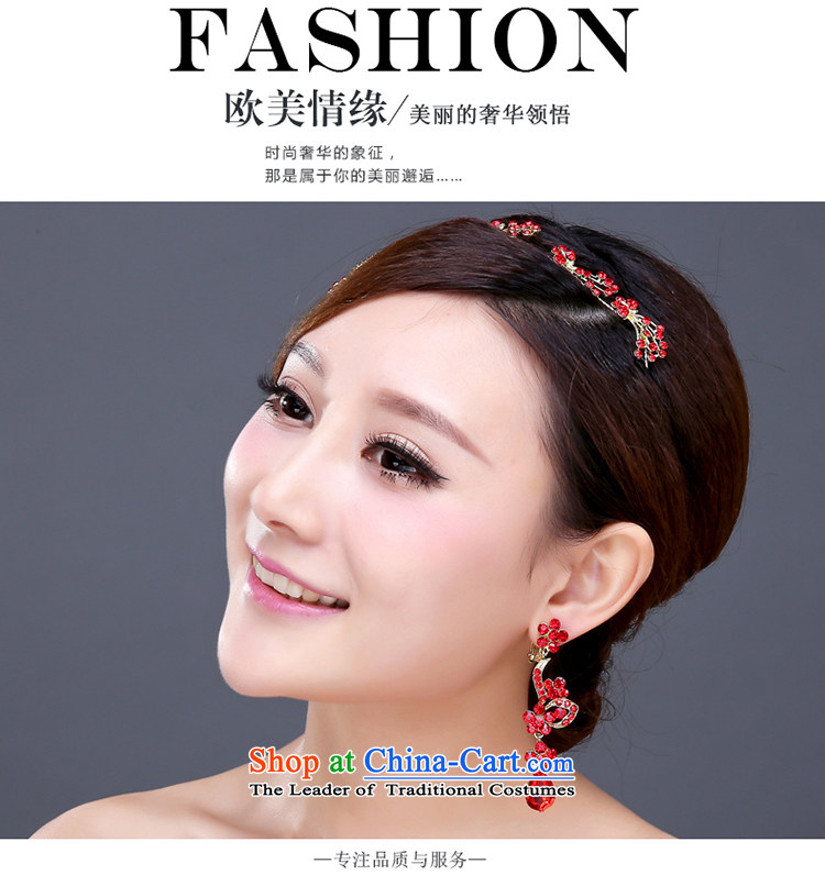 Wedding dress red bride headdress and Jewelry marry hair accessories wedding dresses accessories for the Crowne Plaza International Korean style 2 piece set picture, prices, brand platters! The elections are supplied in the national character of distribution, so action, buy now enjoy more preferential! As soon as possible.