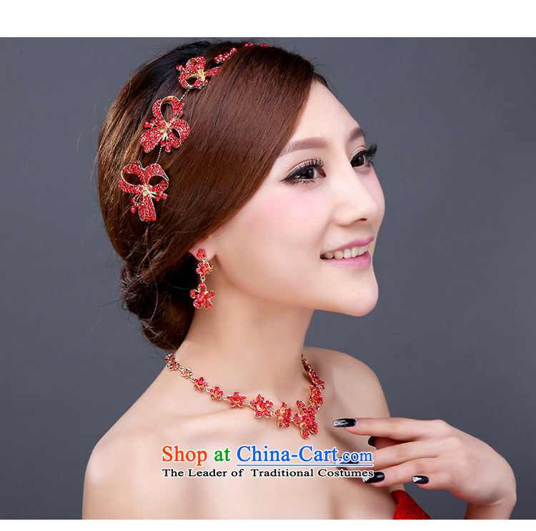 The bride jewelry three kit crystal diamond necklace earrings headdress wedding Jewelry marry wedding dresses accessories female 3-piece set picture, prices, brand platters! The elections are supplied in the national character of distribution, so action, buy now enjoy more preferential! As soon as possible.