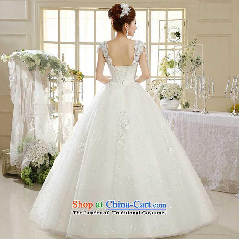 There is also optimized 8D summer female white bride to align the new Korean retro-V-Neck wedding dress stylish lace white XXL, xs1033) is optimized color 8D , , , shopping on the Internet